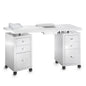 Tavolo manicure art 318LX square con aspiratore