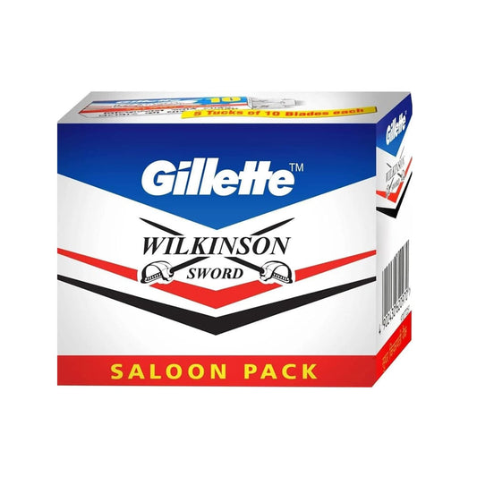 Lamette Double Edge Wilkinson Gillette Saloon Pack pc 50 lame
