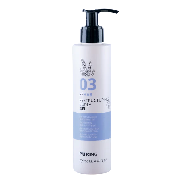 Curly Gel Ristrutturante Spray R 03 Rehab Restructuring 200 ml Puring
