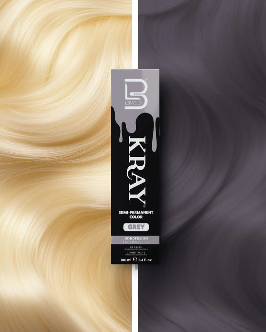 Kray Color Semi Permanente per Capelli Level 3 Grey 100 ml