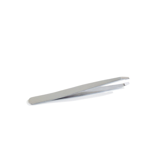 Pinzetta Inox Punta Obliqua Velvet