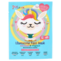 Maschera per Viso in tessuto monouso LLAMACORN Cocco e Papaya 7th Heaven