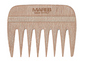 Pettine Legno Afro senza manico 140202