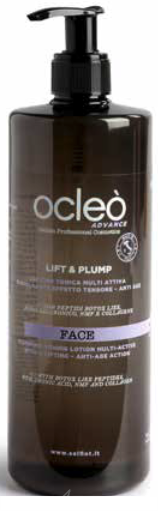 Tonico Multiattivo Rimpolpante Tensore Lift & Plump Ocleo Advance 500 ml