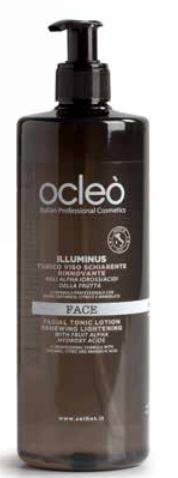 Tonico Viso Schiarente Rinnovante Illuminus Ocleo 500 ml