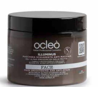 Maschera Schiarente Antimacchia Rinnovante Illuminus Ocleo 500 ml