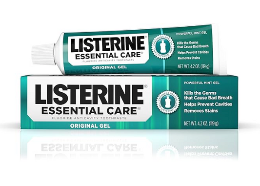 Dentifricio Listerine Essential Care 119 gr