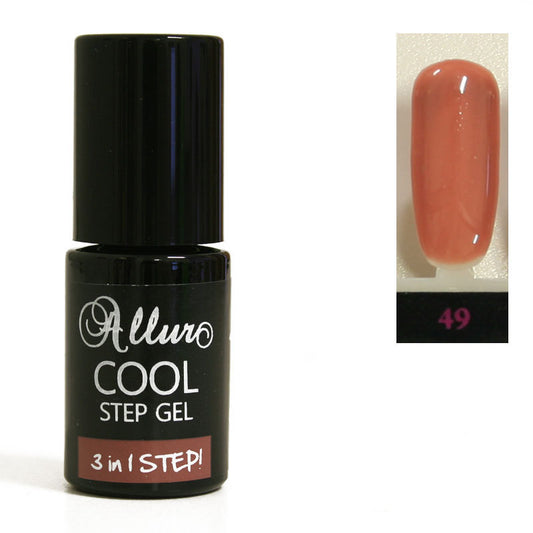 Smalto Semipermanente One Step Allur Cool Step Gel 49 6 ml