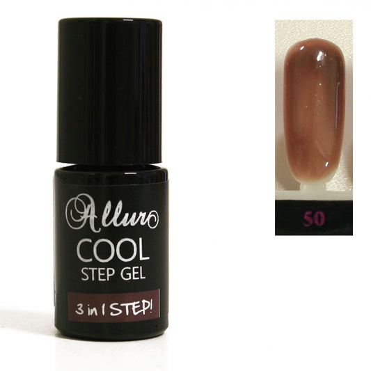 Smalto Semipermanente One Step Allur Cool Step Gel 50 6 ml