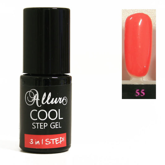 Smalto Semipermanente One Step Allur Cool Step Gel 55 6 ml