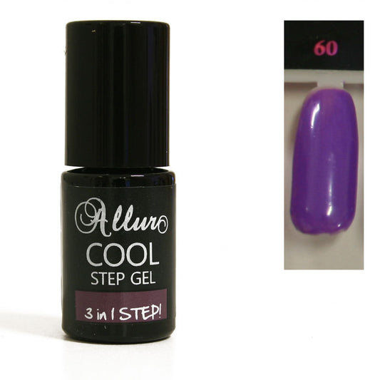 Smalto Semipermanente One Step Allur Cool Step Gel 60 6 ml