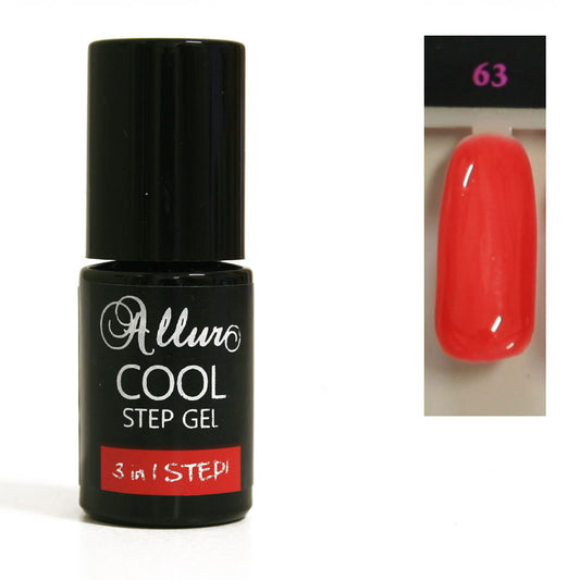 Smalto Semipermanente One Step Allur Cool Step Gel 63 6 ml