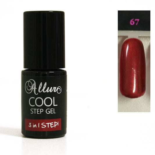 Smalto Semipermanente One Step Allur Cool Step Gel 67 6 ml
