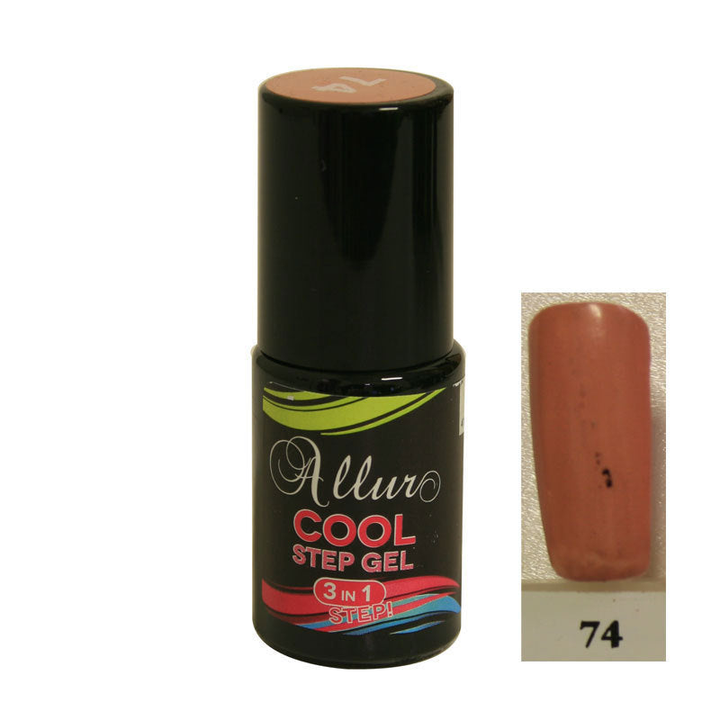 Smalto Semipermanente One Step Allur Cool Step Gel 74 6 ml