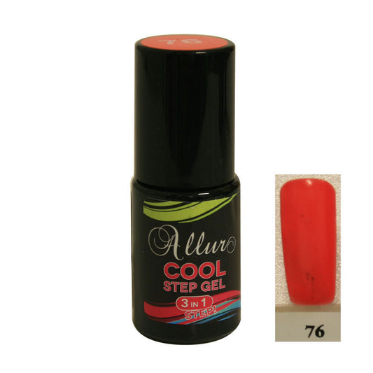 Smalto Semipermanente One Step Allur Cool Step Gel 76 6 ml