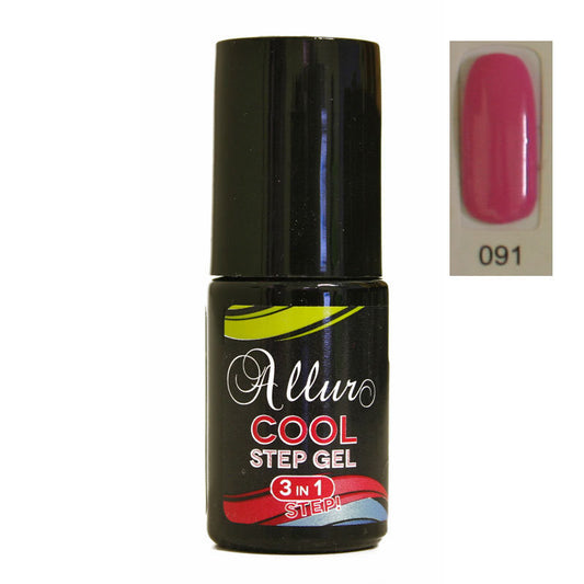 Smalto Semipermanente One Step Allur Cool Step Gel 91 6 ml