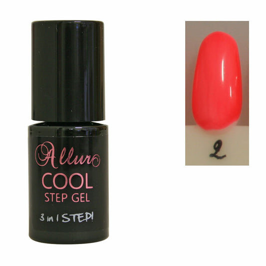 Smalto Semipermanente One Step Allur Cool Step Gel 02 6 ml