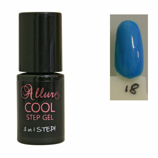 Smalto Semipermanente One Step Allur Cool Step Gel 18 6 ml