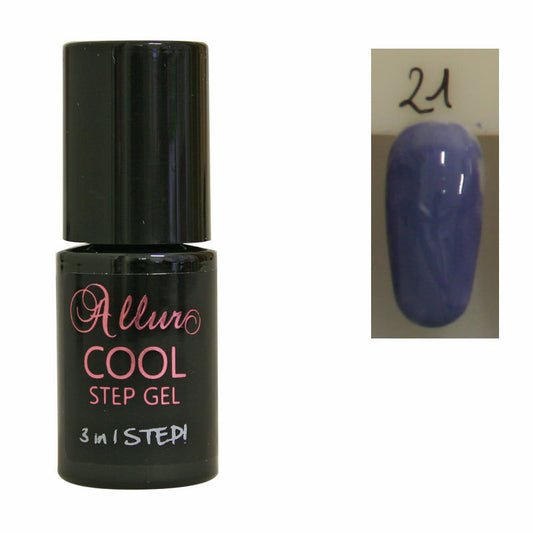 Smalto Semipermanente One Step Allur Cool Step Gel 21 6 ml
