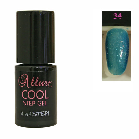 Smalto Semipermanente One Step Allur Cool Step Gel 34 6 ml