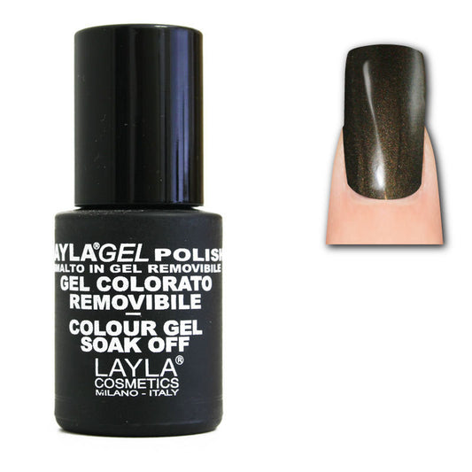 LaylaGel Polish Gel Colorato nr 34 Heavy Metal 10 ml