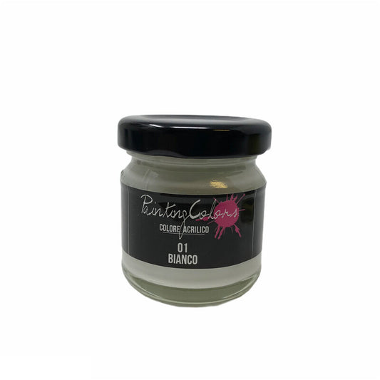 Colore Acrilico Painting Colors 40 ml Bianco