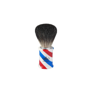 Pennello da barba in tasso Nero“BARBER POLE” Omega 6736