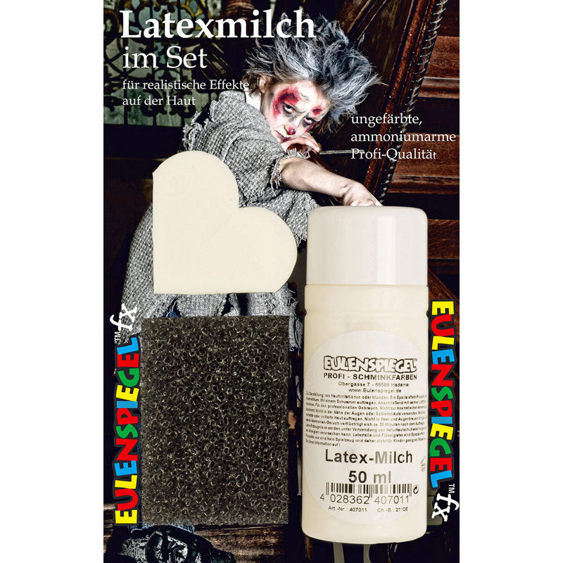 Set Latexmilch Eulenspiegel 50 ml