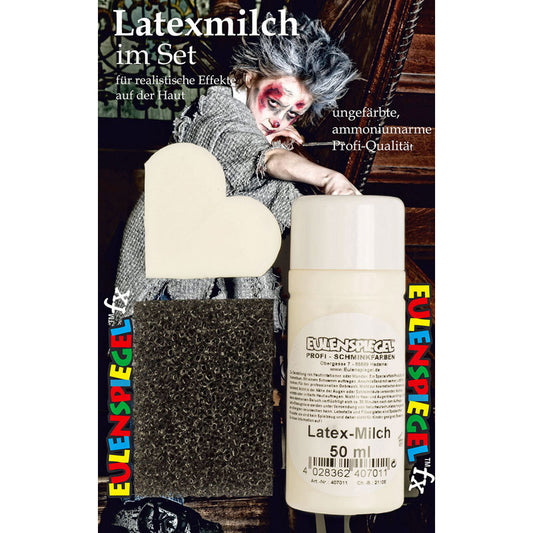 Set Latexmilch Eulenspiegel 50 ml