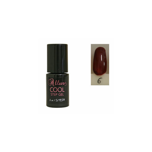 Smalto Semipermanente One Step Allur Cool Step Gel 06 6 ml