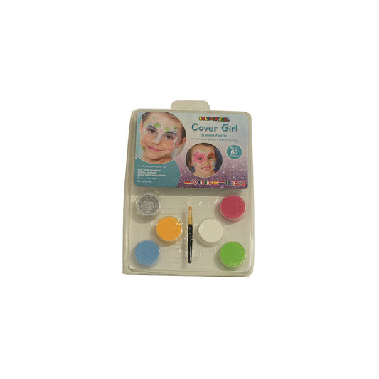 Set Profi Aqua Cover Girl 6 Colori+Pennello Eulenspiegel