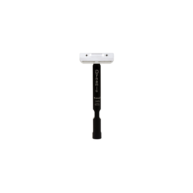Rasoio Focus Dynamic R48 Alluminio Nero mezza lama
