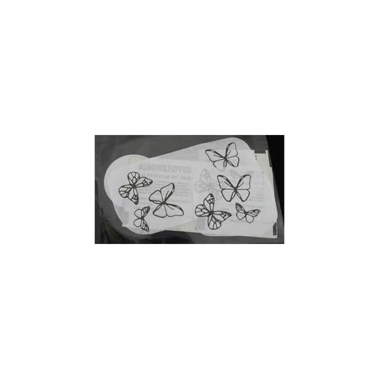 Calcomania per Tattoo Schmetterlinge Eulenspiegel
