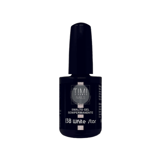TN Smalto Gel Semipermanente nr. 138 White Star 14 ml.