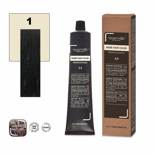 Nabe’ Hair Color Vegan nr.1 Nero Togethair 100 ml