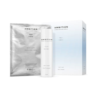 Maschera Viso Vitamina C in polvere Ambition 3x (70 ml. + 30 gr.)