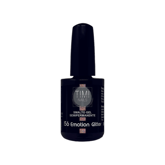 TN Smalto Gel Semipermanente nr. 156 Emotion Glitter 14 ml.