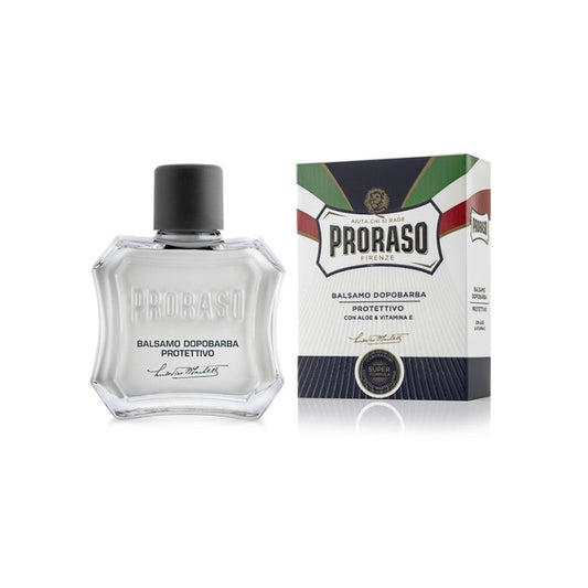 Balsamo Protettivo Aloe e Vitamina E Proraso Linea Blu flacone 100 ml.