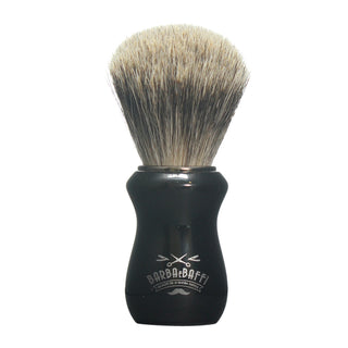 Pennello Barba Ciuffo Best Badger BarbaeBaffi Manico Nero 33357