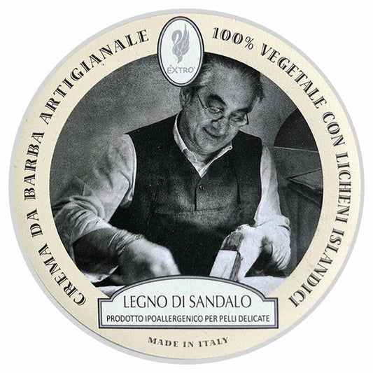 Crema da Barba Legno di Sandalo Extro Cosmesi Vaso 150 ml