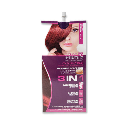 Maschera Colorante 3in1 ING Rosso Rubino 25 ml