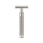 Rasoio di Sicurezza Inox Manico Silver Mat Muhle Rocca R94
