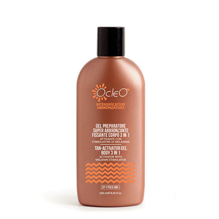 Gel Preparatore Abbronzatura 3 in 1 Ocleo 250 ml