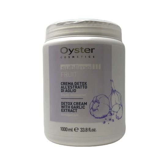 Maschera Sublime Fruit per tutti tipi capelli Detox Aglio 1000 ml Oyster