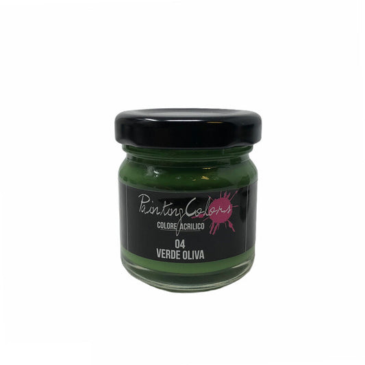 Colore Acrilico Painting Colors 40 ml Verde Chiaro