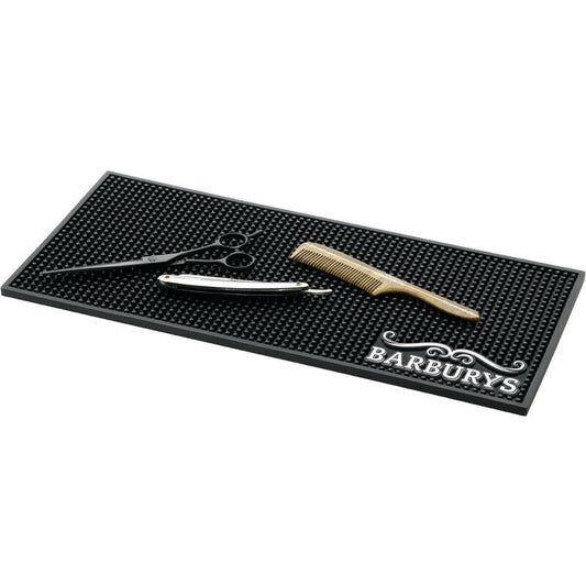 Tappetino Pick UP antiscivolo per oggetti barbiere gommato Barburys