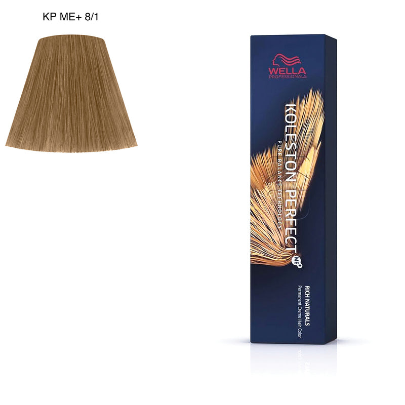 Tintura per capelli Koleston Perfect ME+ 8/1 60 ml Wella