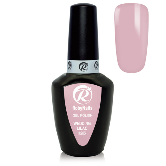 Gel Polish 205 Wedding Lilac Roby Nails 8 ml