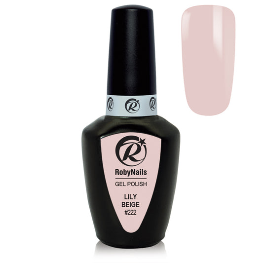 Gel Polish 222 Lily Beige Roby Nails 8 ml