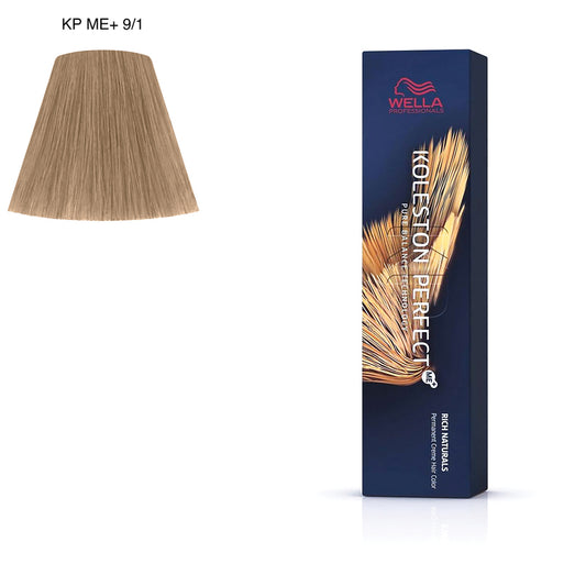 Tintura per capelli Koleston Perfect ME+ 9/1 60 ml Wella